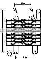 Інтеркулер Hyundai Terracan (01-)/KIA Carnival (99-) 2.9CRDi AVA AVA COOLING HY4229