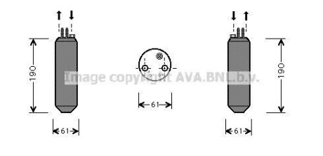 Осушувач кондиціонера AVA COOLING HYD080