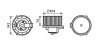 Вентилятор обігрівача салону Mercedes-Benz ML (W163) (97-06) AVA AVA COOLING MS8620 (фото 1)