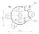 Радіатор масляний АКПП Mazda CX5 (12-) 2.0i AVA AVA COOLING MZ3301 (фото 1)