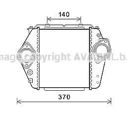 Інтеркулер AVA COOLING MZ4244