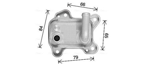 AVA OPEL Масляний радіатор Corsa C, Combo Tour, Meriva 1.7CDTI 03- AVA COOLING OL3716