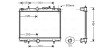 AVA CITROEN Радіатор сист. охолодження C5 1,8 00- AVA COOLING PEA2208 (фото 1)