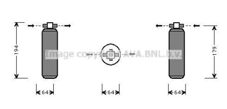 Осушувач кондиціонера AVA COOLING PRD028