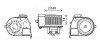 Вентилятор опалювача AVA COOLING RT8617 (фото 1)