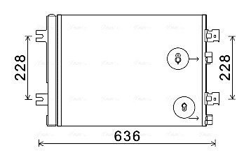 Радіатор кодиціонера AVA COOLING RTA5467D