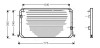 AVA TOYOTA Конденсатор кондиціонера CAMRY 2.2 91-, 3.0 91-, LEXUS AVA COOLING TO5224 (фото 1)