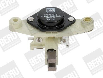 Реле-регулятор генератора (14,5V) FIAT FORD IVECO OPEL VW BERU GER003 (фото 1)