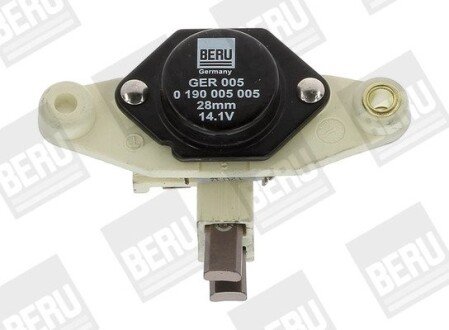 Реле-регулятор генератора (14,5V) FIAT FORD IVECO OPEL VW BERU GER005 (фото 1)