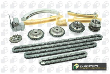 Ланцюг приводу ГРМ (к-кт) BMW 3(E46) 00-03/ BMW 5(e39) 98-04/ X5(E53)01-03 2.5-3.0 D (ланцюг, натягу BGA TC0901FK