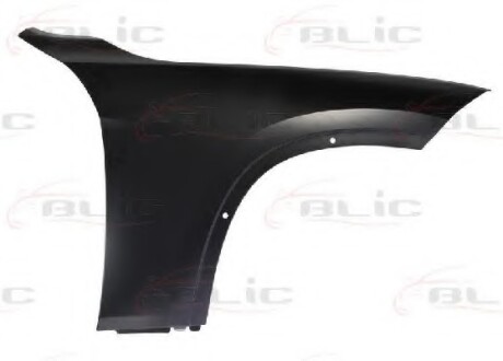 Крило переднє BLIC 6504040092312P
