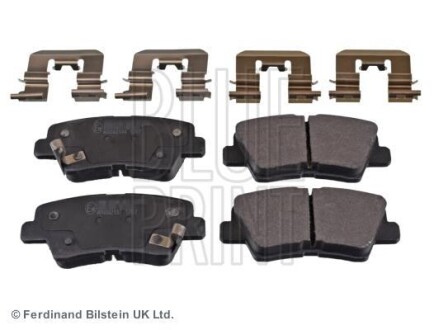 Колодки гальмівні дискові (комплект 4 шт) BLUE PRINT ADG042134