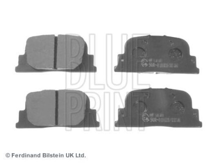 Комплект гальмівних колодок BLUE PRINT ADT342179