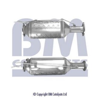 Фільтр сажевий Ford Focus 2.0 TDCi/Volvo C30/C70/S40/S80/V50/V70 2.0D 04-15 (Euro 4) BM CATALYSTS BM11006