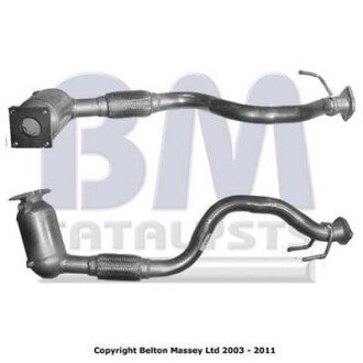 Каталізатор вихлопної системи Skoda Octavia/VW Golf V 1.4/1.6 FSI 00-10 BM CATALYSTS BM91518H (фото 1)