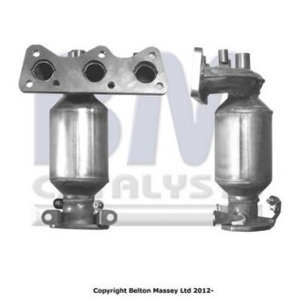 Каталізатор вихлопної системи Skoda Fabia/VW Polo 1.2 01-14 BM CATALYSTS BM91533H (фото 1)