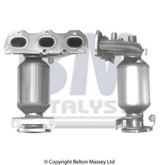 Каталізатор вихлопної системи Skoda Fabia/Roomster/VW Polo 1.2 01-15 BM CATALYSTS BM91535H