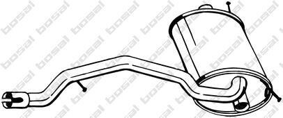 Глушник BOSAL 154-491
