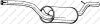 Глушник передній Ford C-Max 07-10, Focus 04-12, Focus C-Max 03-07, Volvo C30 06-13, S40 04-12, V50 04-12 BOSAL 154513 (фото 1)