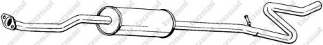 Глушник середня частина CITROEN C3 (02-11) (287-089) BOSAL 287089