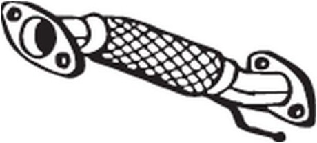 Труба приймальна (гофра) Hyundai I30 09-12 BOSAL 700237