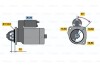 Стартер BOSCH 0001231036 реставрація 0001231036