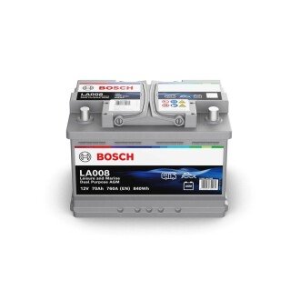 Акумулятор 12В/70Ач/760А BOSCH 0 092 LA0 080 (фото 1)