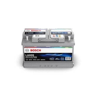 Акумуляторна батарея 80Ah/800A (315x175x190/+R/B13) (Dual Purpose AGM) BOSCH 0 092 LA0 090