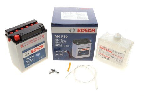 Акумулятор мото 12В/12Ач/160А BOSCH 0092M4F300