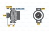 Генератор BOSCH 0124325046 реставрація 0124325046