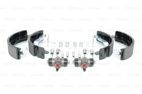 К-кт гальм.барабана (колодки, циліндр, пружини) BOSCH 0204113596