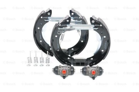 К-кт гальм.барабана (колодки, циліндр, пружини) BOSCH 0204114518