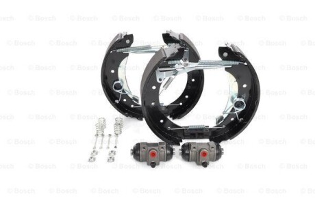 К-кт гальм.барабана (колодки, циліндр, пружини) BOSCH 0204114537