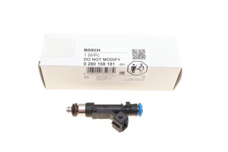 Форсунка паливна Opel Astra G/H/J/Combo 1.2/1.4 04- (Z 14 XEP/XEL/XER) BOSCH 0280158181