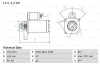 Стартер BOSCH 0986010590 (фото 1)