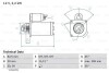 Стартер BOSCH 0986010600 (фото 1)