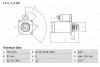 Стартер BOSCH 0986017110 (фото 1)