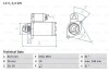 Стартер BOSCH 0986018270 (фото 1)