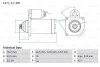 Стартер BOSCH 0986020240 (фото 1)