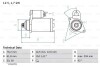 Стартер BOSCH 0986020260 (фото 1)