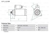 Стартер BOSCH 0986020290 (фото 1)