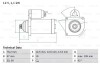 Стартер BOSCH 0986020330 (фото 1)