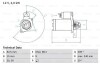 Стартер BOSCH 0986021610 (фото 1)