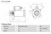 Стартер BOSCH 0986023380 (фото 1)