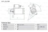 Стартер BOSCH 0986025400 (фото 1)