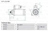 Стартер BOSCH 0986025540 (фото 1)