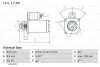 Стартер BOSCH 0986025660 (фото 1)