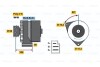 Генератор BOSCH 0986033810 (фото 1)