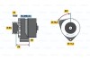 Генератор BOSCH 0986034120 (фото 1)