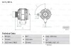 Генератор BOSCH 0986040390 (фото 1)